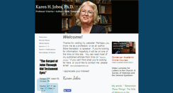 Desktop Screenshot of karenjobes.com